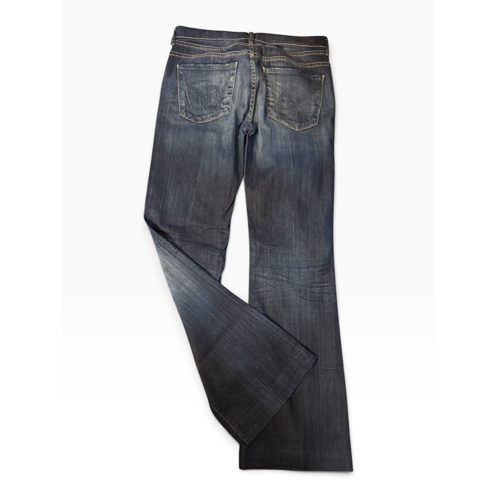 Citizens of Humanity Flare Leg Jeans Dark Wash Stretch Size 30 Style 1397-243 - Picture 3 of 5